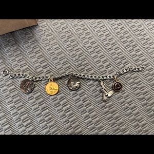 Bell Telephone Attendance Sterling Charm Bracelet from Michigan